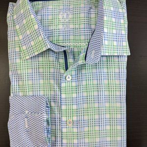 Bugatchi Uomo Long Sleeve Button Up Shaped Fit